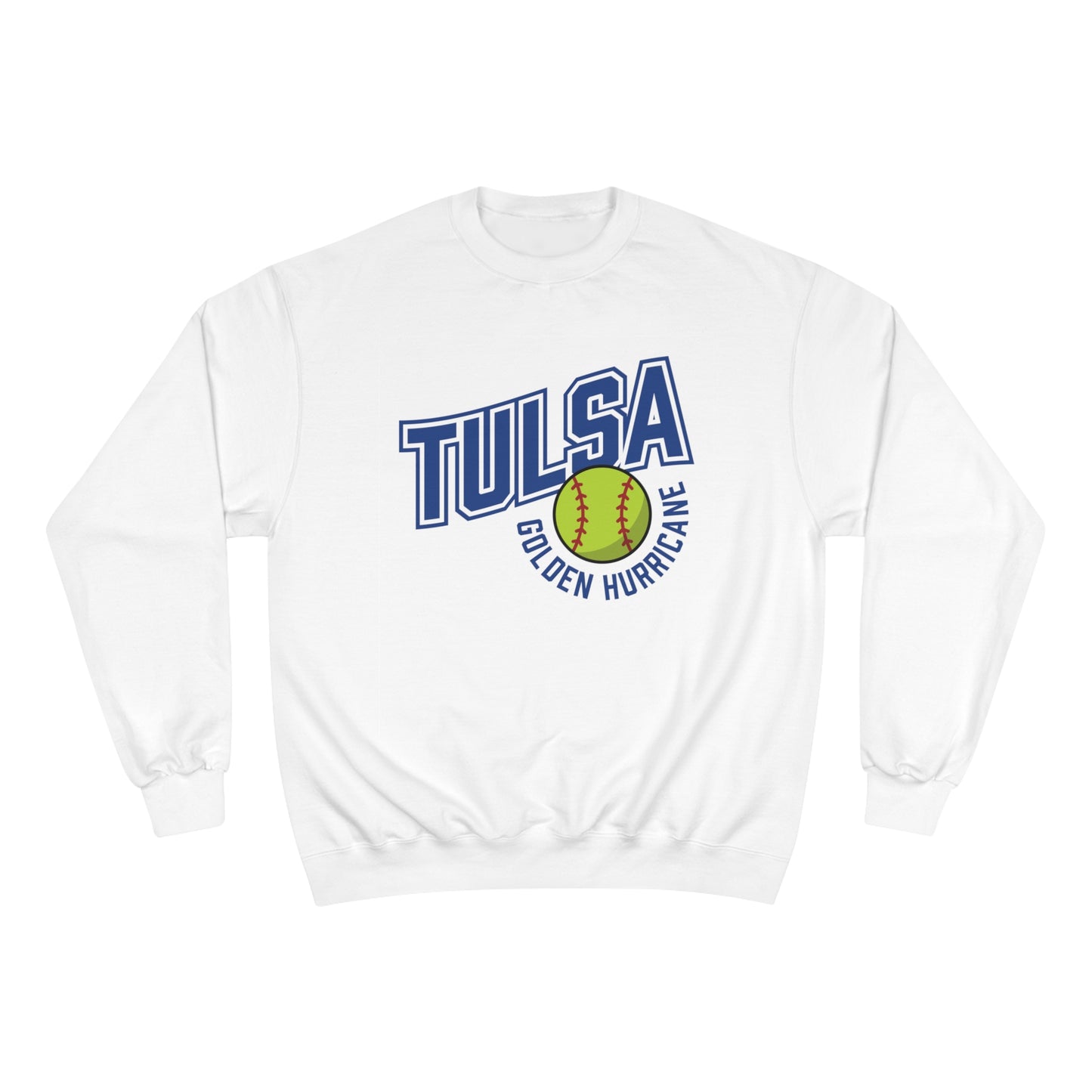 Tulsa Softball Ball Crewneck