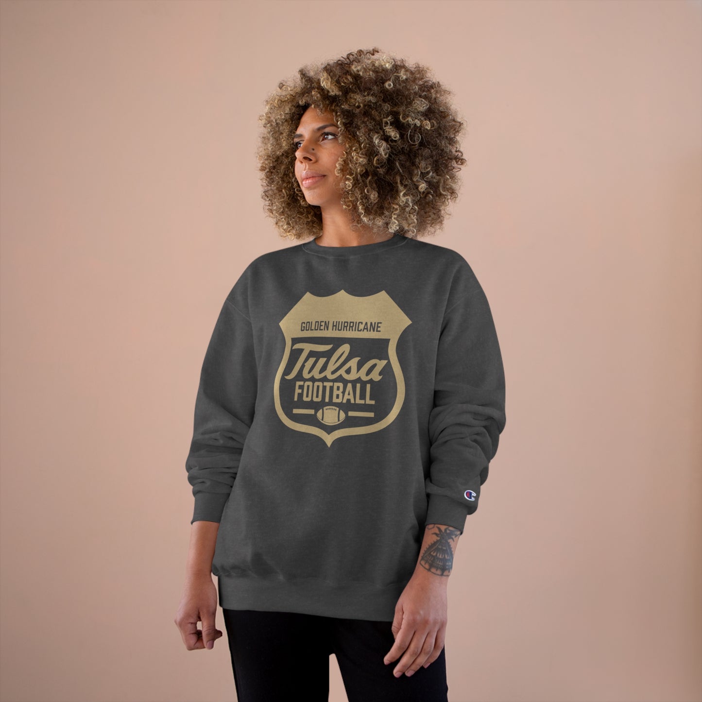 Tulsa Football Route 66 Crewneck