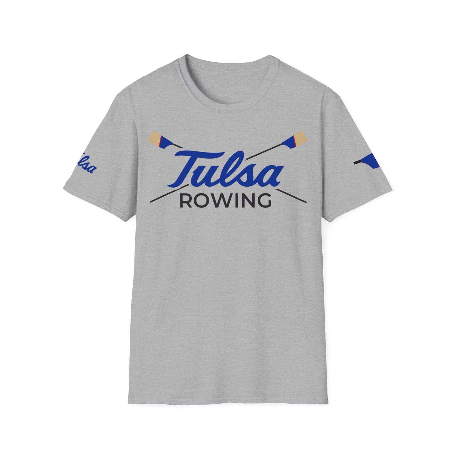 Tulsa Rowing Crossed Oars T-Shirt