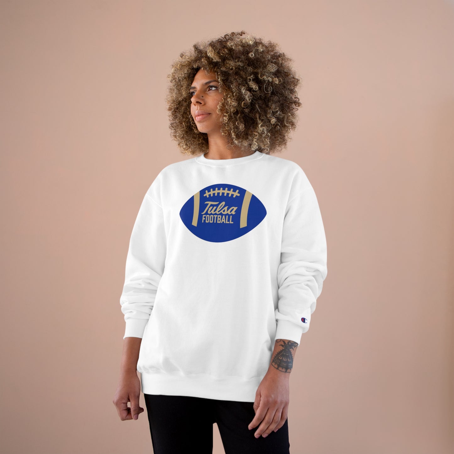 Tulsa Football Simple Crewneck