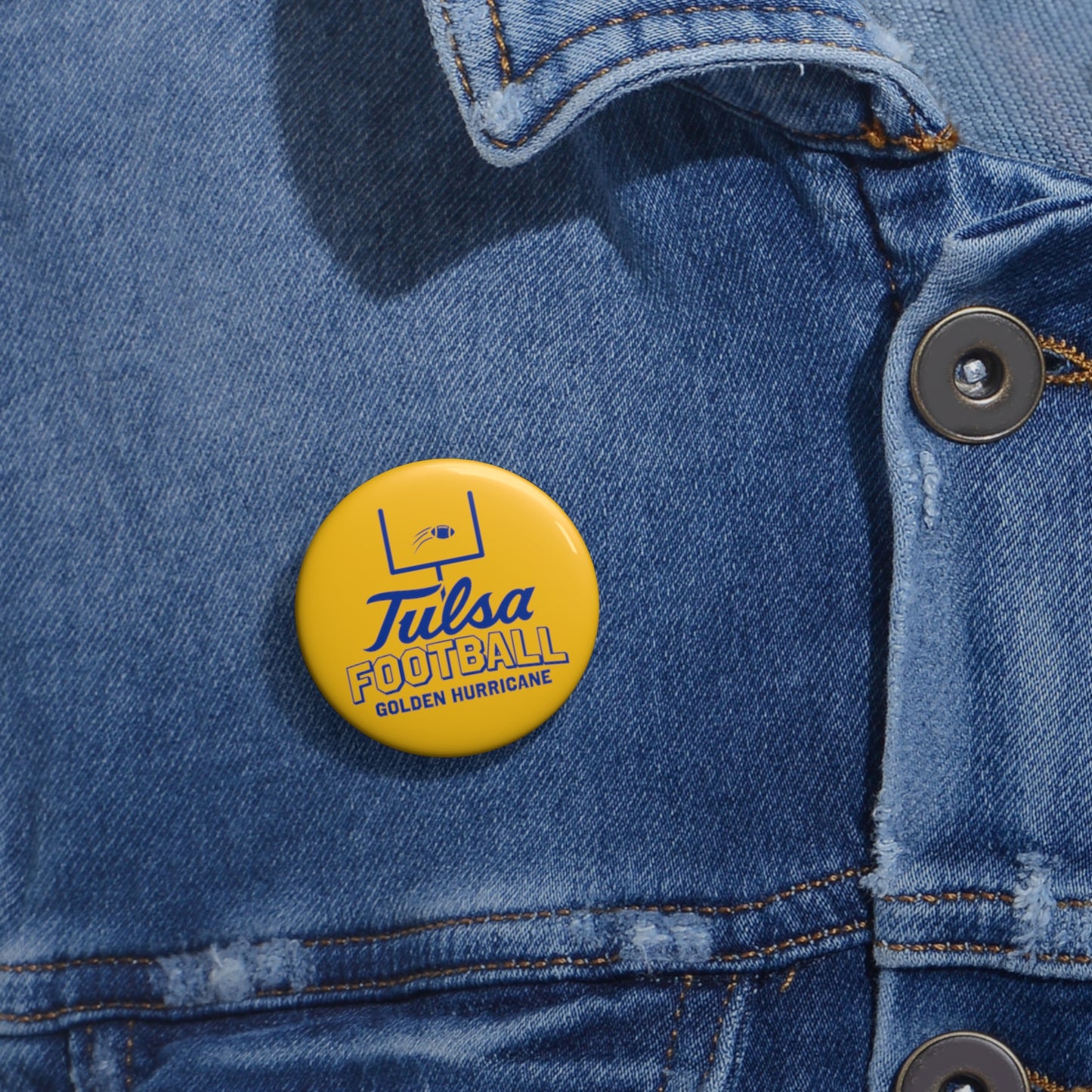 Tulsa Football "It's Good" Pin Button