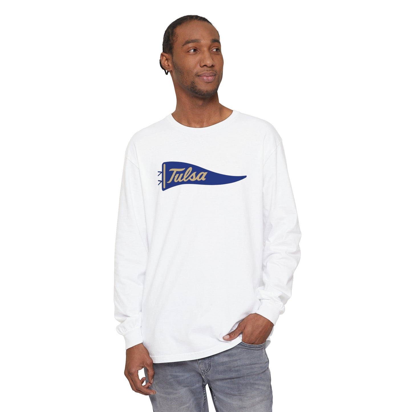 Tulsa Pennant Long Sleeve T-Shirt