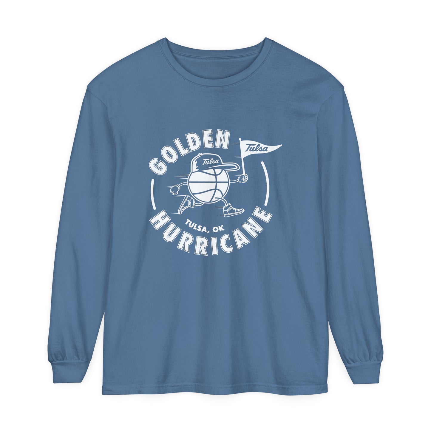 Golden Hurricane Basketball Long Sleeve T-Shirt