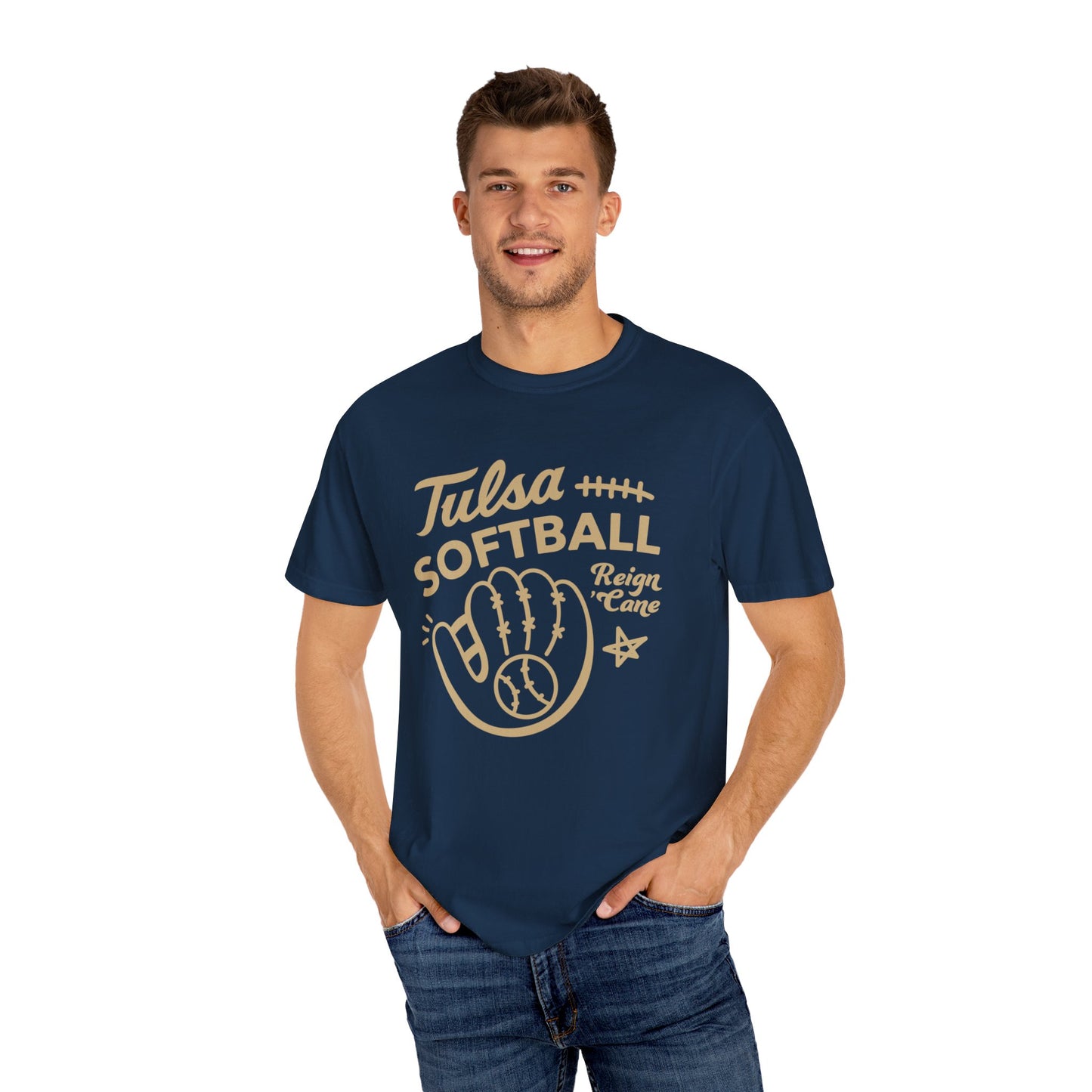 Tulsa Softball Glove T-shirt