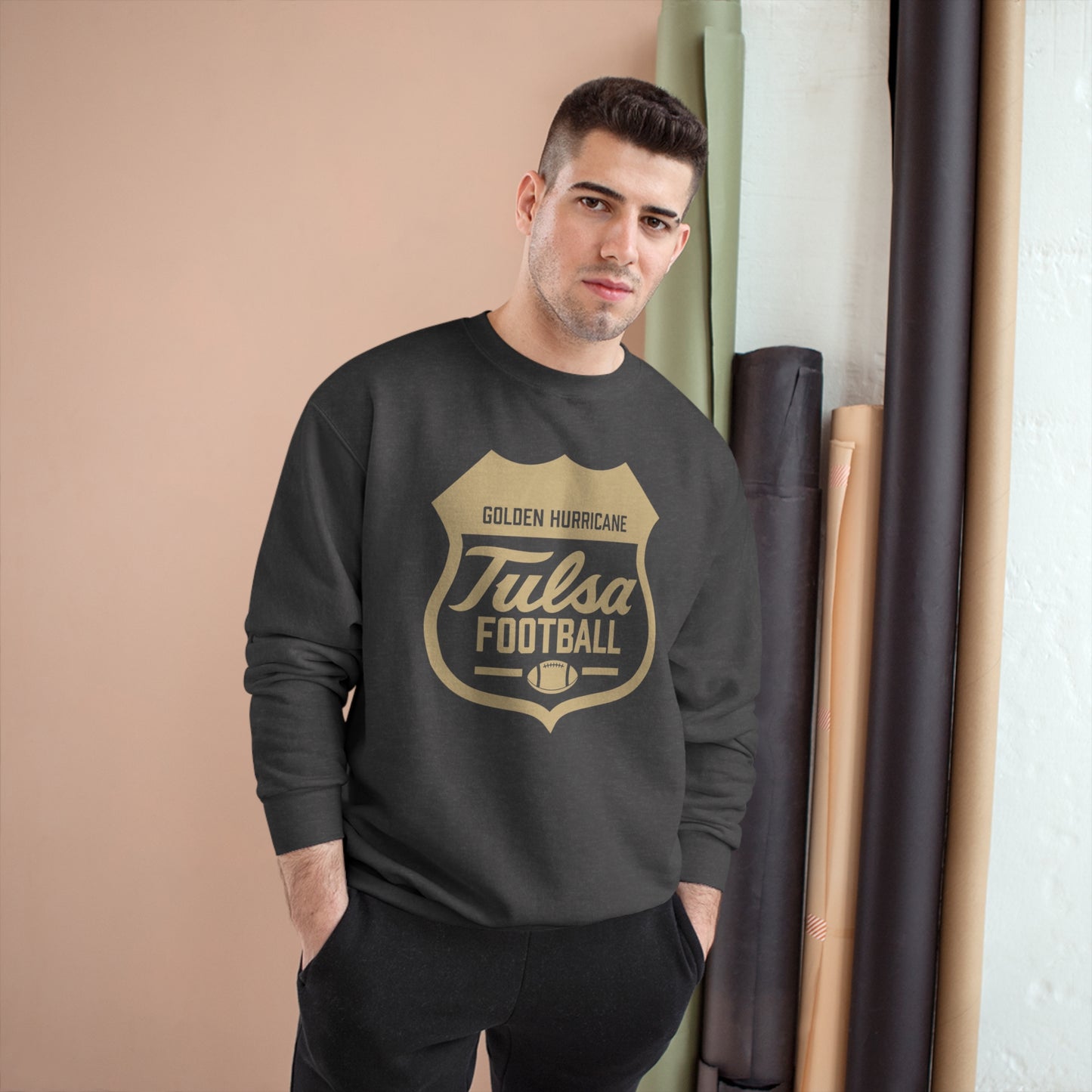 Tulsa Football Route 66 Crewneck