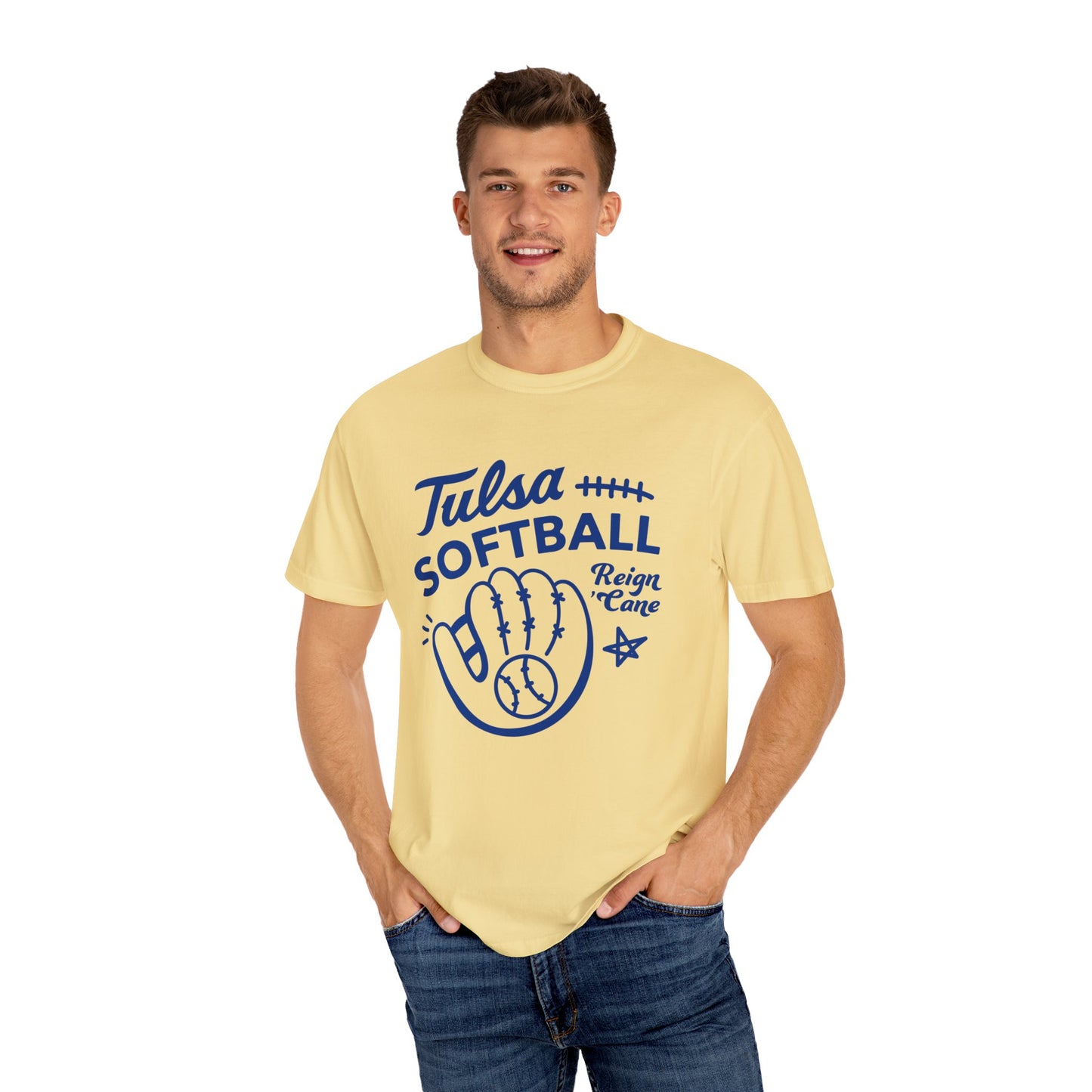 Tulsa Softball Glove T-shirt