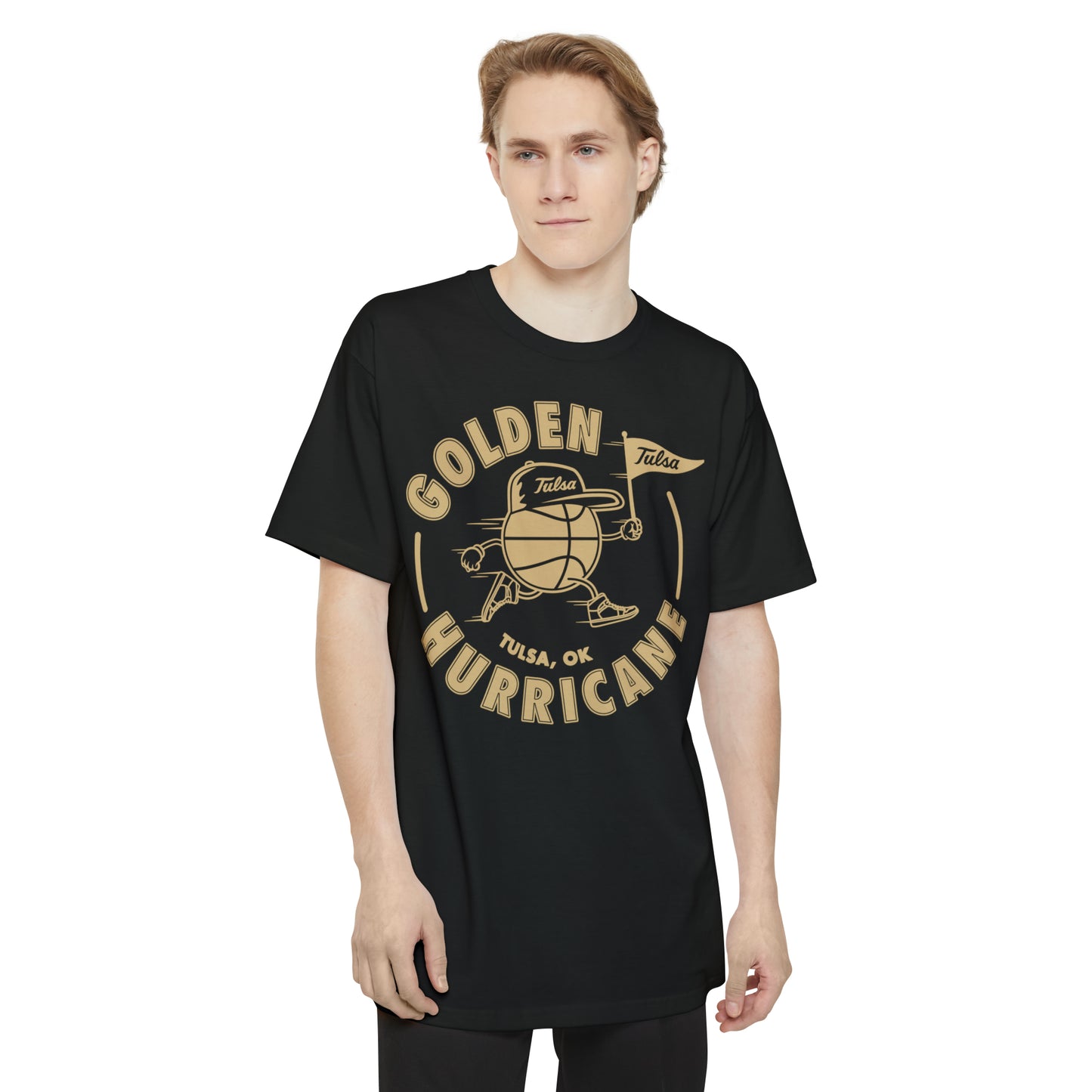 Golden Hurricane Basketball Tall T-Shirt