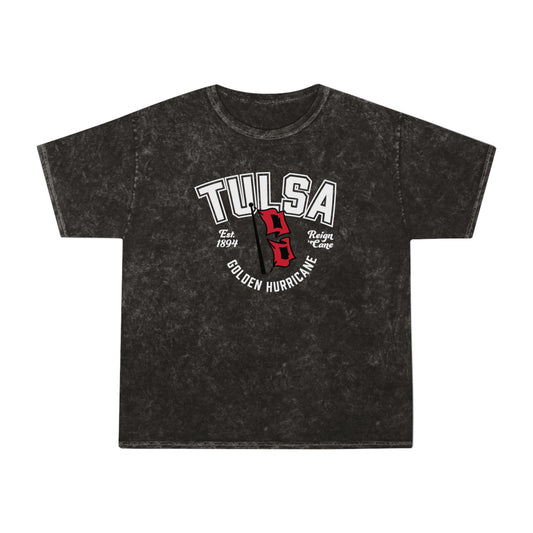 Tulsa Flags Vintage Mineral Wash T-Shirt