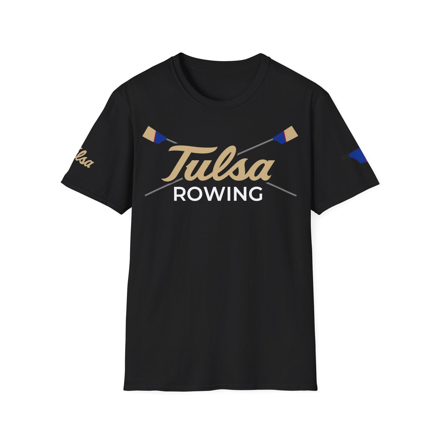 Tulsa Rowing Crossed Oars T-Shirt