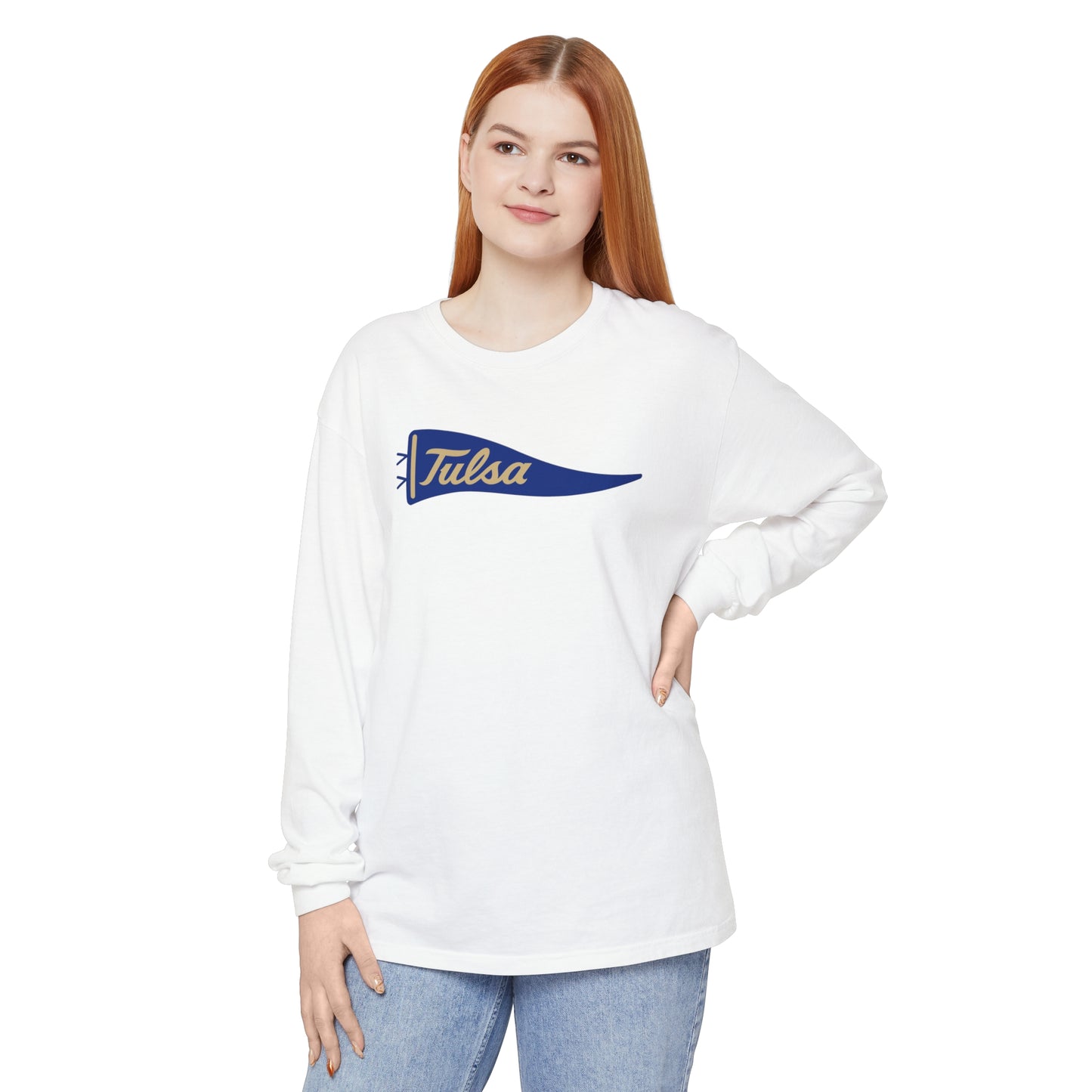 Tulsa Pennant Long Sleeve T-Shirt