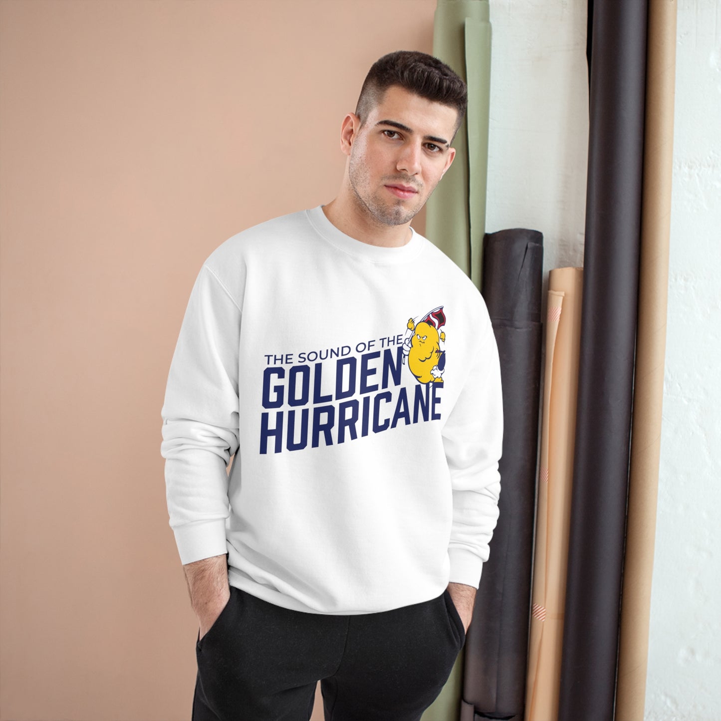 The Sound of Golden Hurricane Crewneck