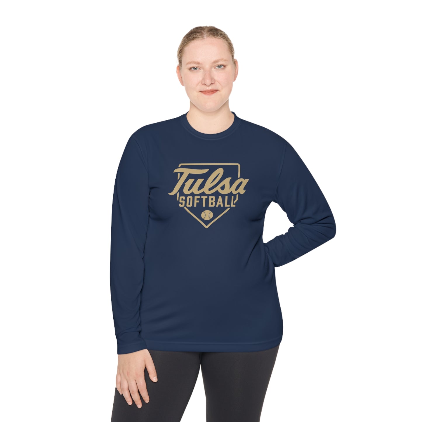 Tulsa Softball Home Plate Long Sleeve