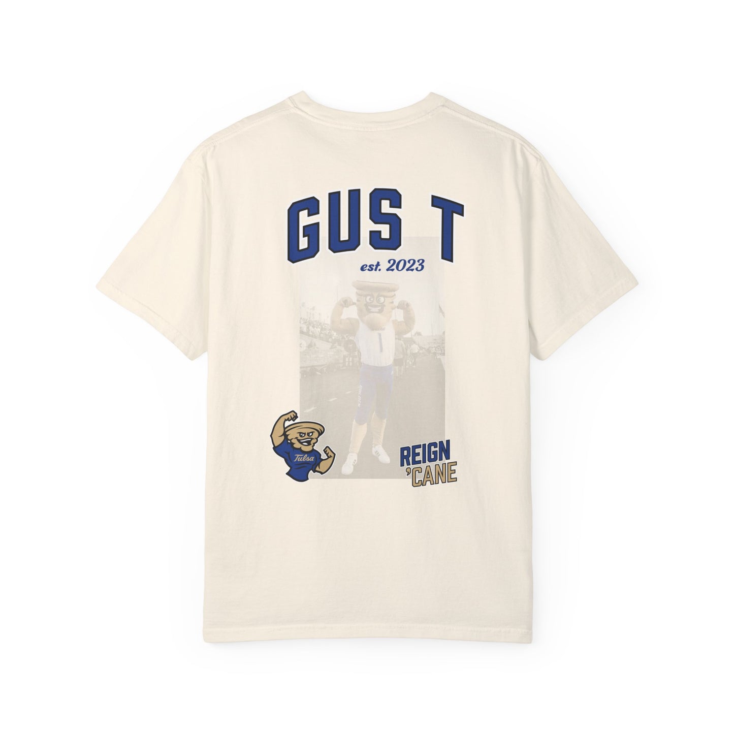 Back Design: Est. 2023 Gus T Mascot T-shirt