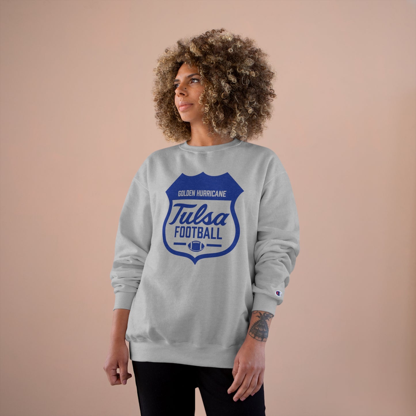 Tulsa Football Route 66 Crewneck