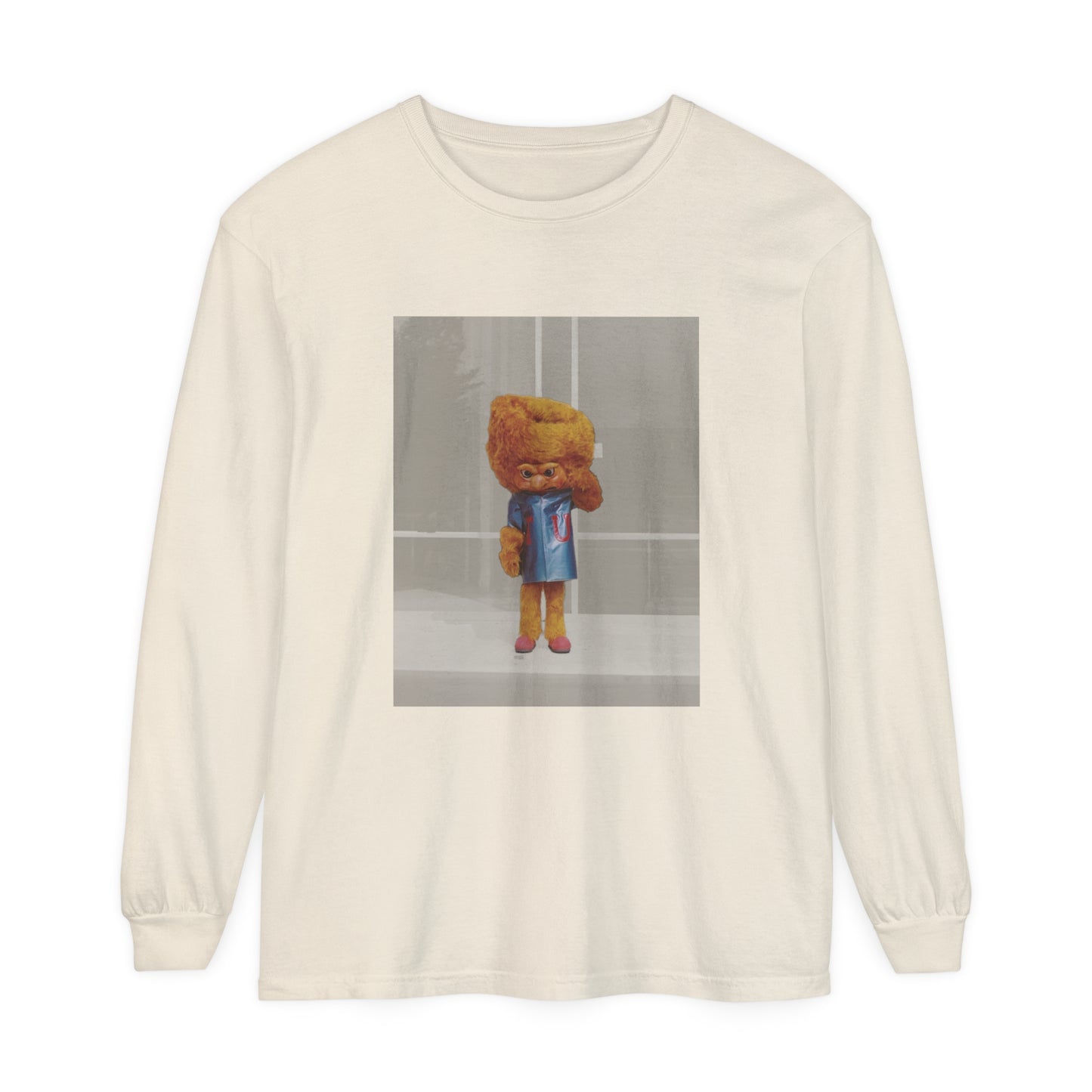 Vintage Huffy Mascot Pic Long Sleeve T-Shirt