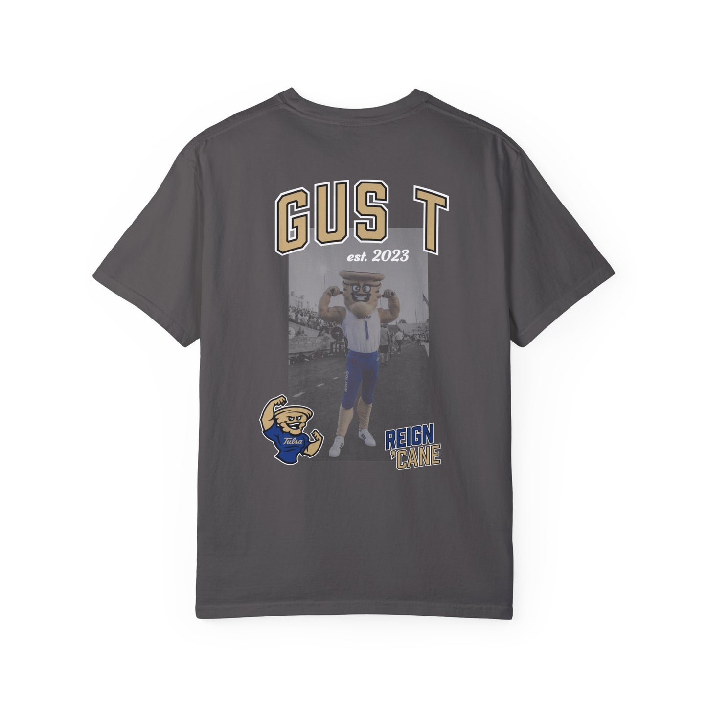 Back Design: Est. 2023 Gus T Mascot T-shirt