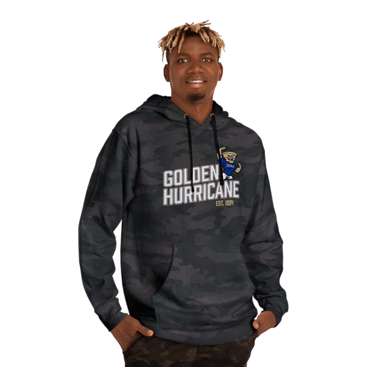 Gus T Golden Hurricane Hooded Sweatshirt