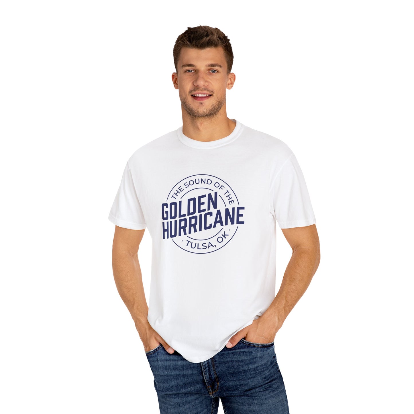 The Sound of the Golden Hurricane Circle T-Shirt