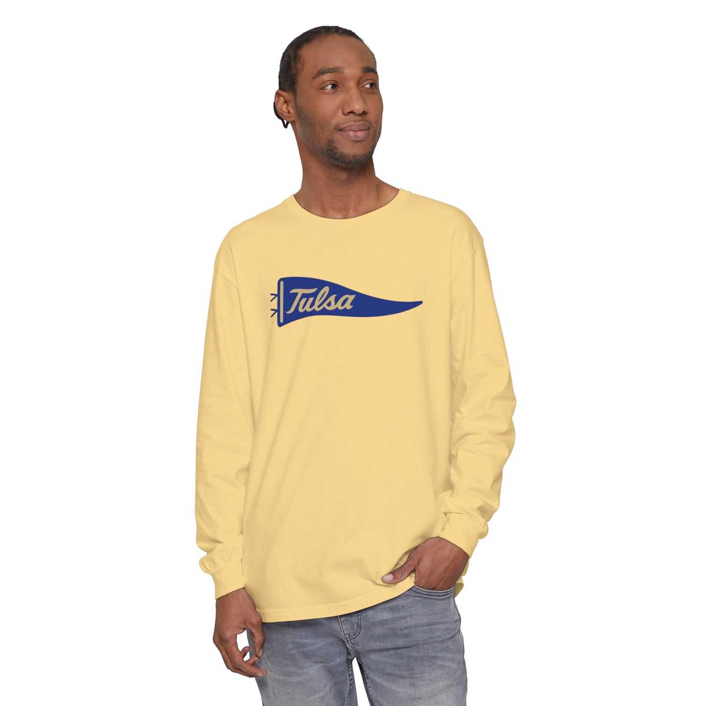 Tulsa Pennant Long Sleeve T-Shirt