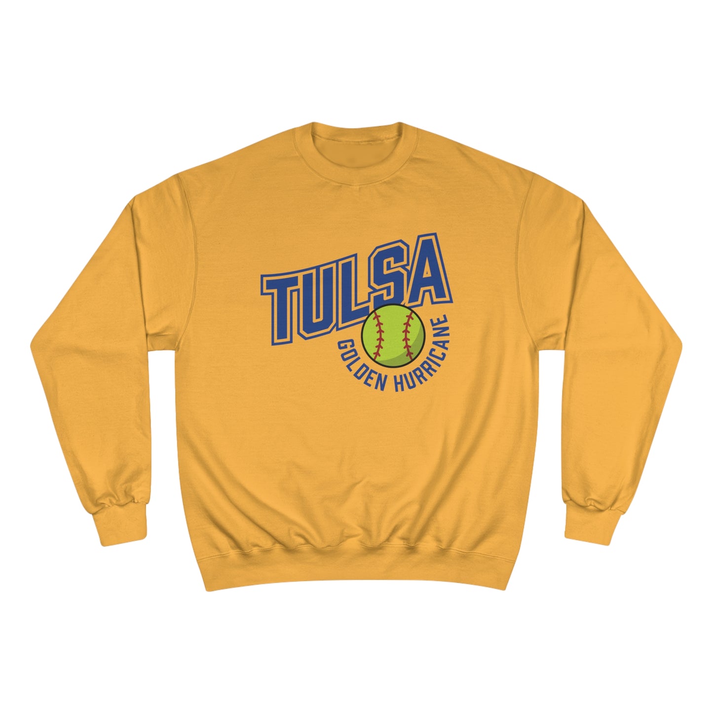 Tulsa Softball Ball Crewneck