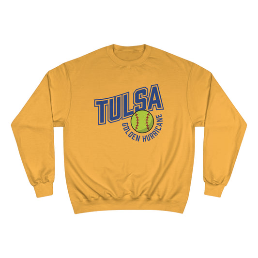 Tulsa Softball Ball Crewneck