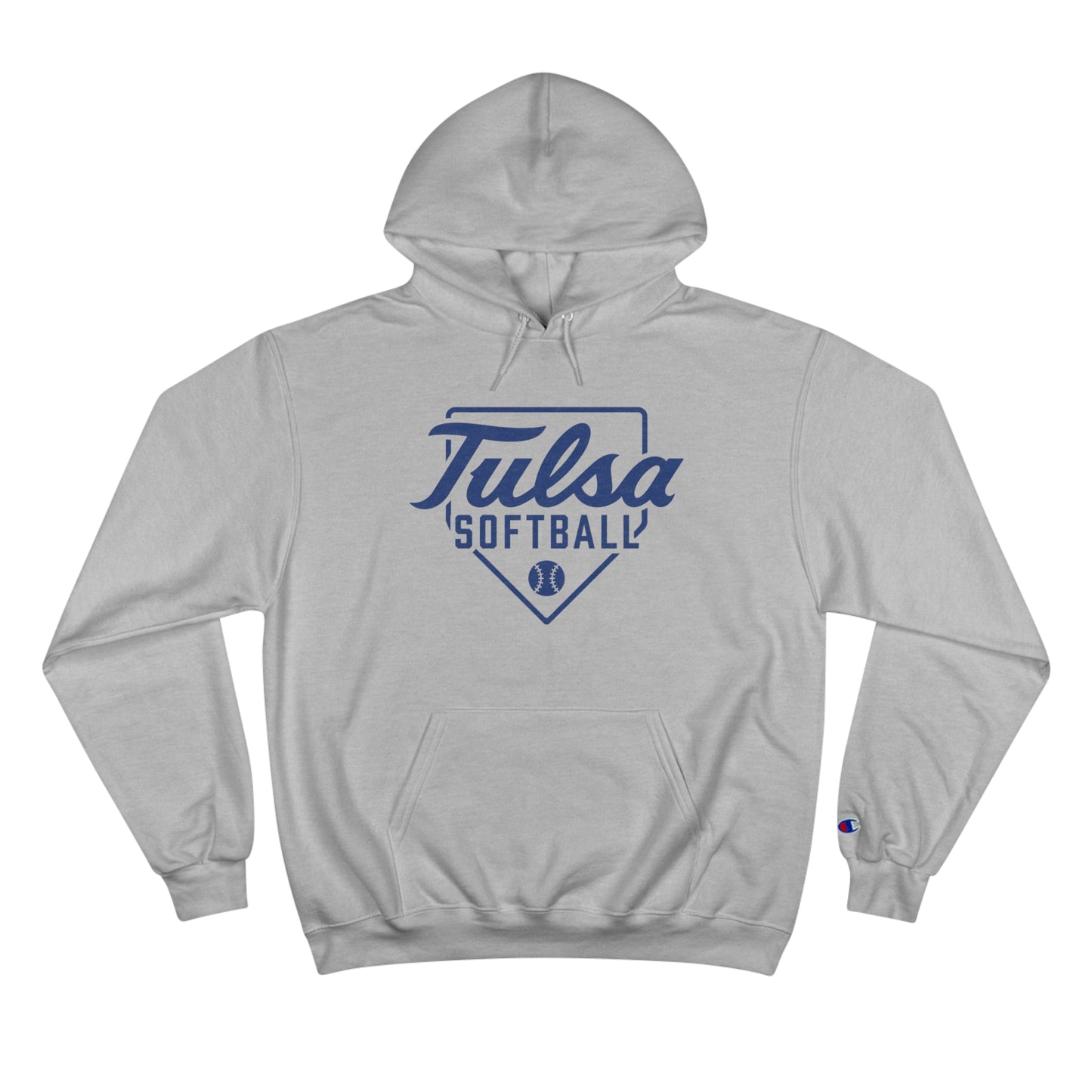 Tulsa Softball Home Plate Hoodie