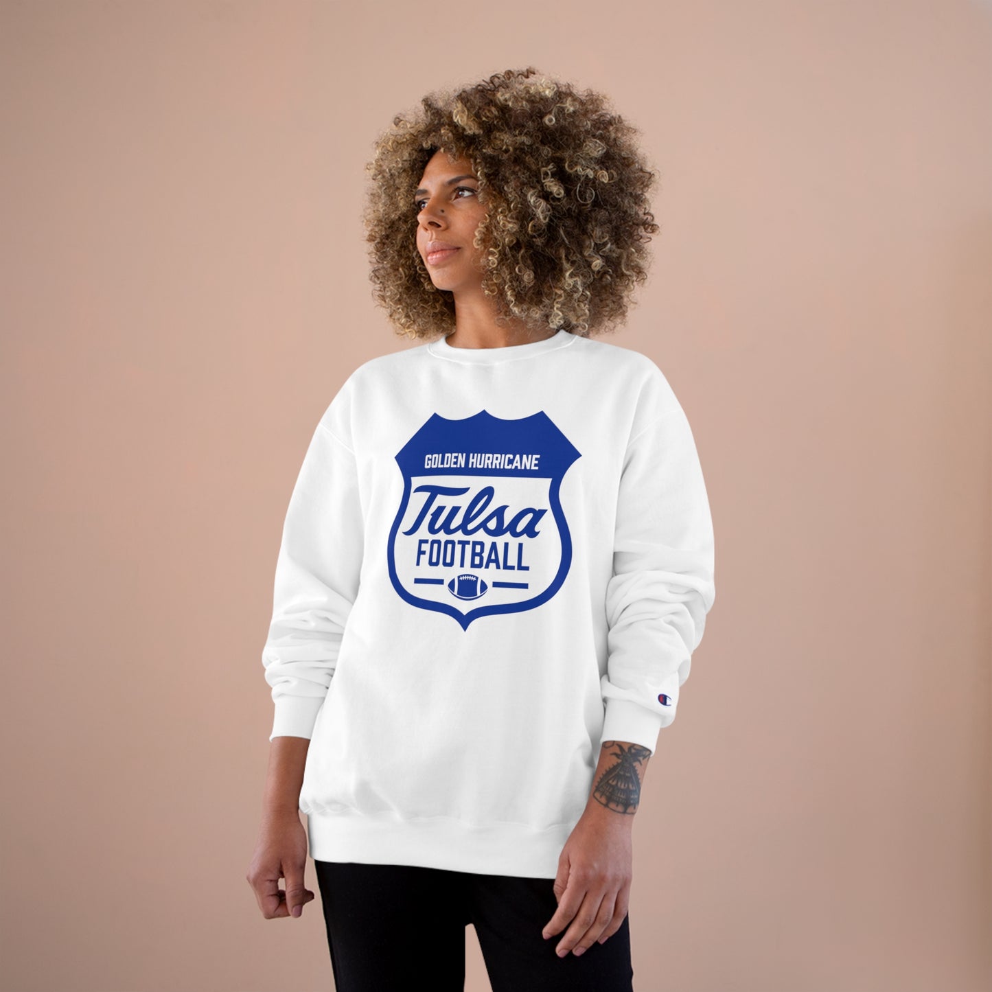 Tulsa Football Route 66 Crewneck