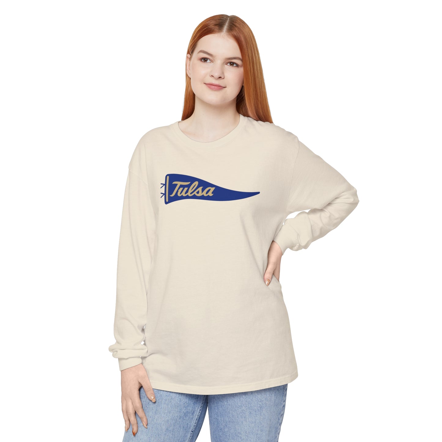 Tulsa Pennant Long Sleeve T-Shirt