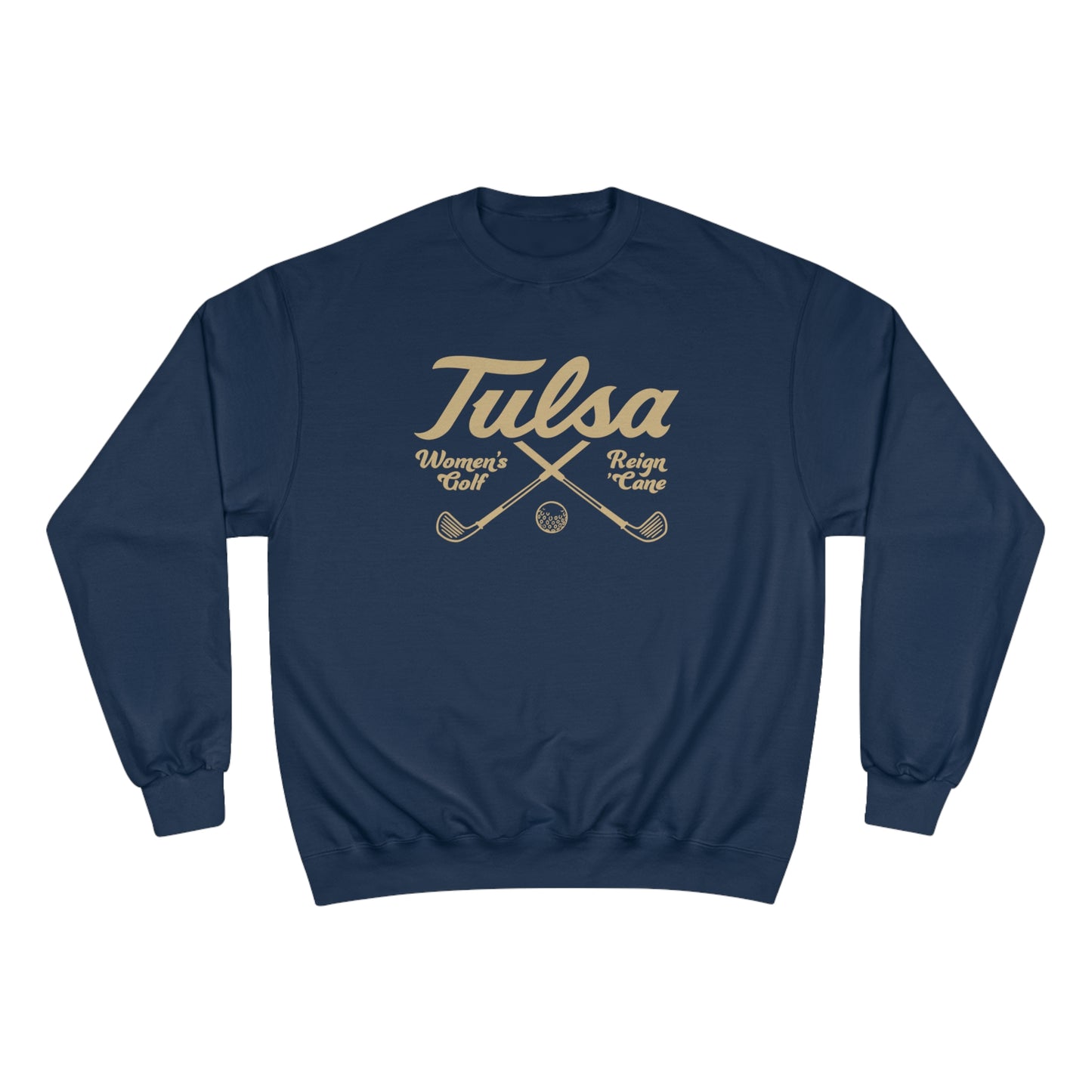 Tulsa Script Golf Clubs Sweatshirt