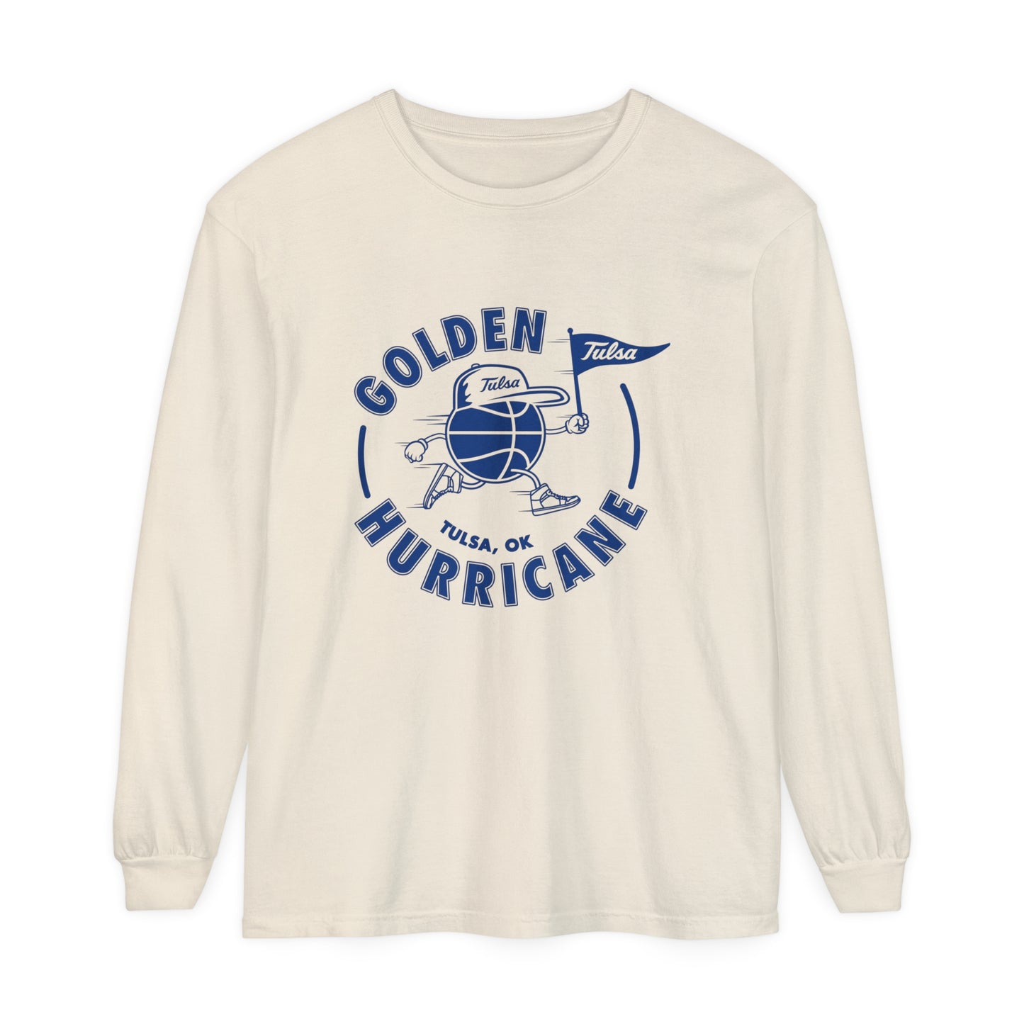 Golden Hurricane Basketball Long Sleeve T-Shirt