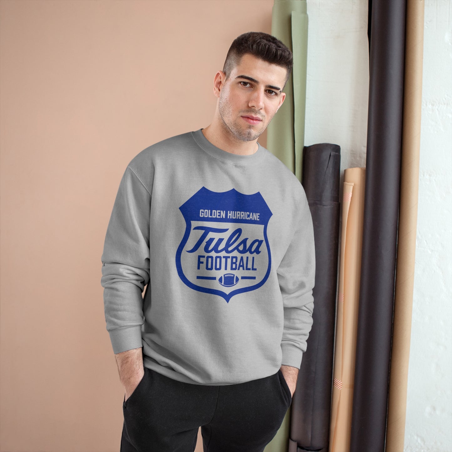 Tulsa Football Route 66 Crewneck