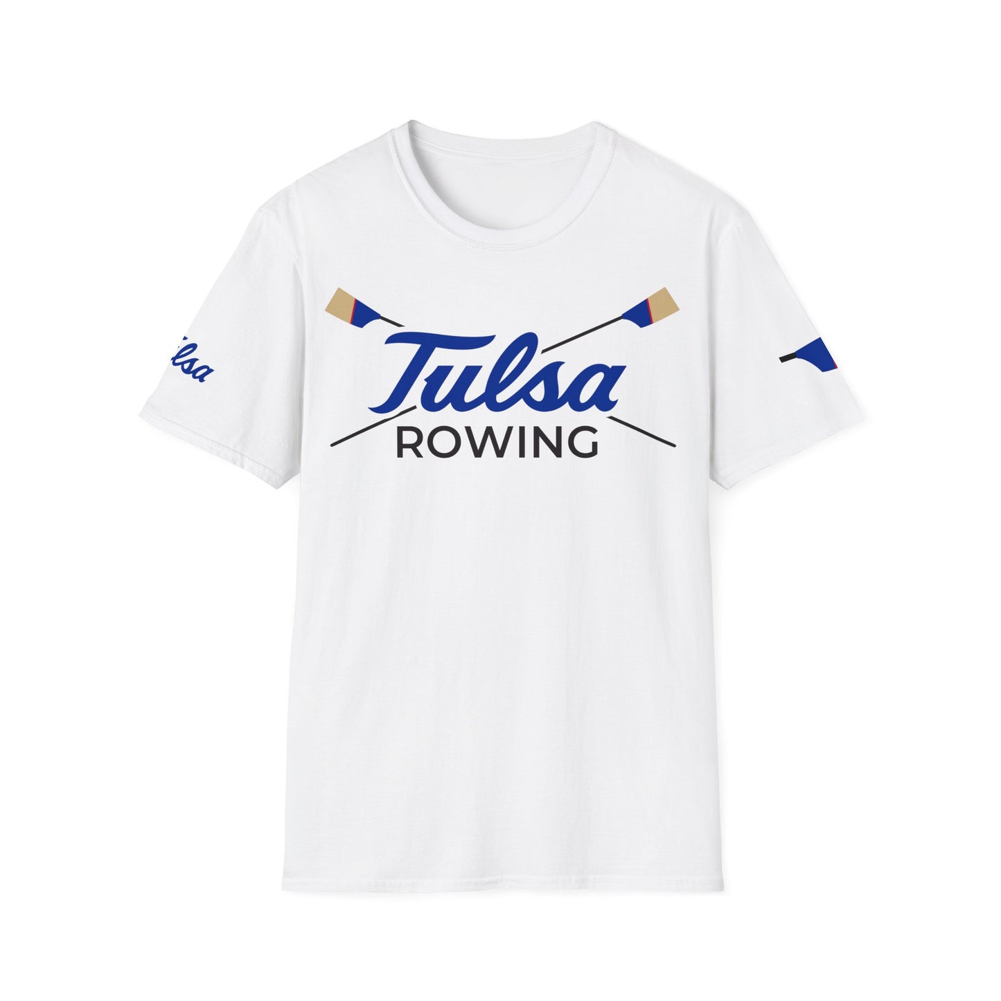 Tulsa Rowing Crossed Oars T-Shirt