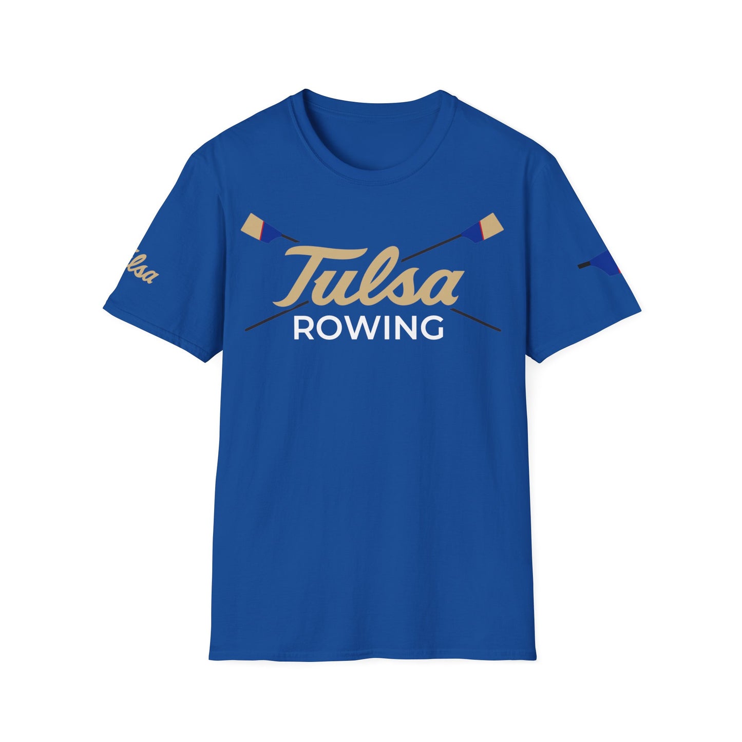 Tulsa Rowing Crossed Oars T-Shirt