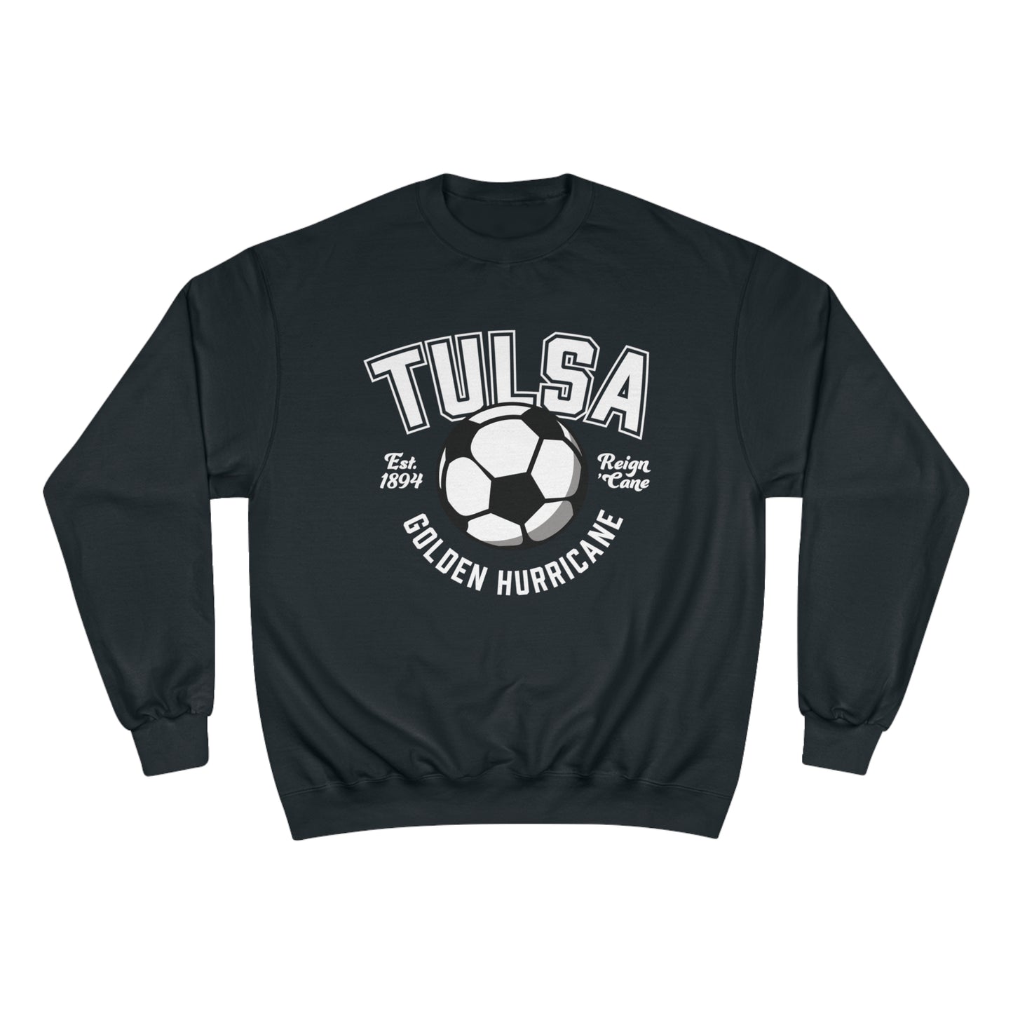 Tulsa Soccer Ball Vintage Crewneck