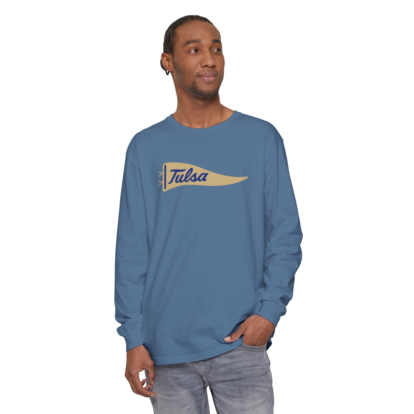 Tulsa Pennant Long Sleeve T-Shirt