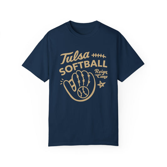 Tulsa Softball Glove T-shirt