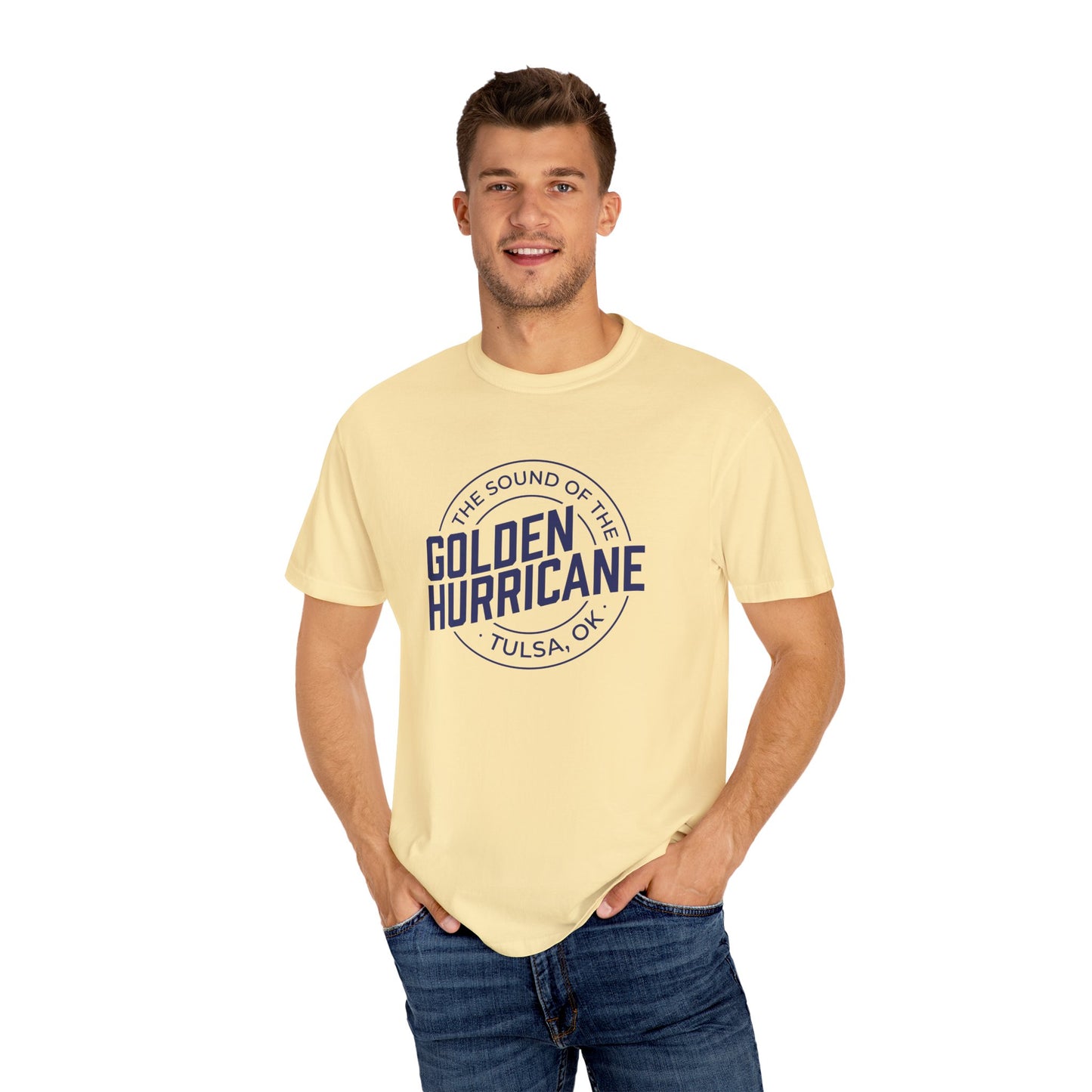 The Sound of the Golden Hurricane Circle T-Shirt