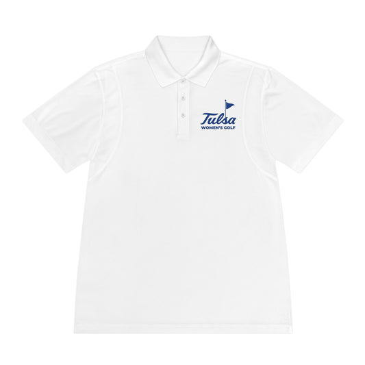 Tulsa Women's Golf Script Sport Polo