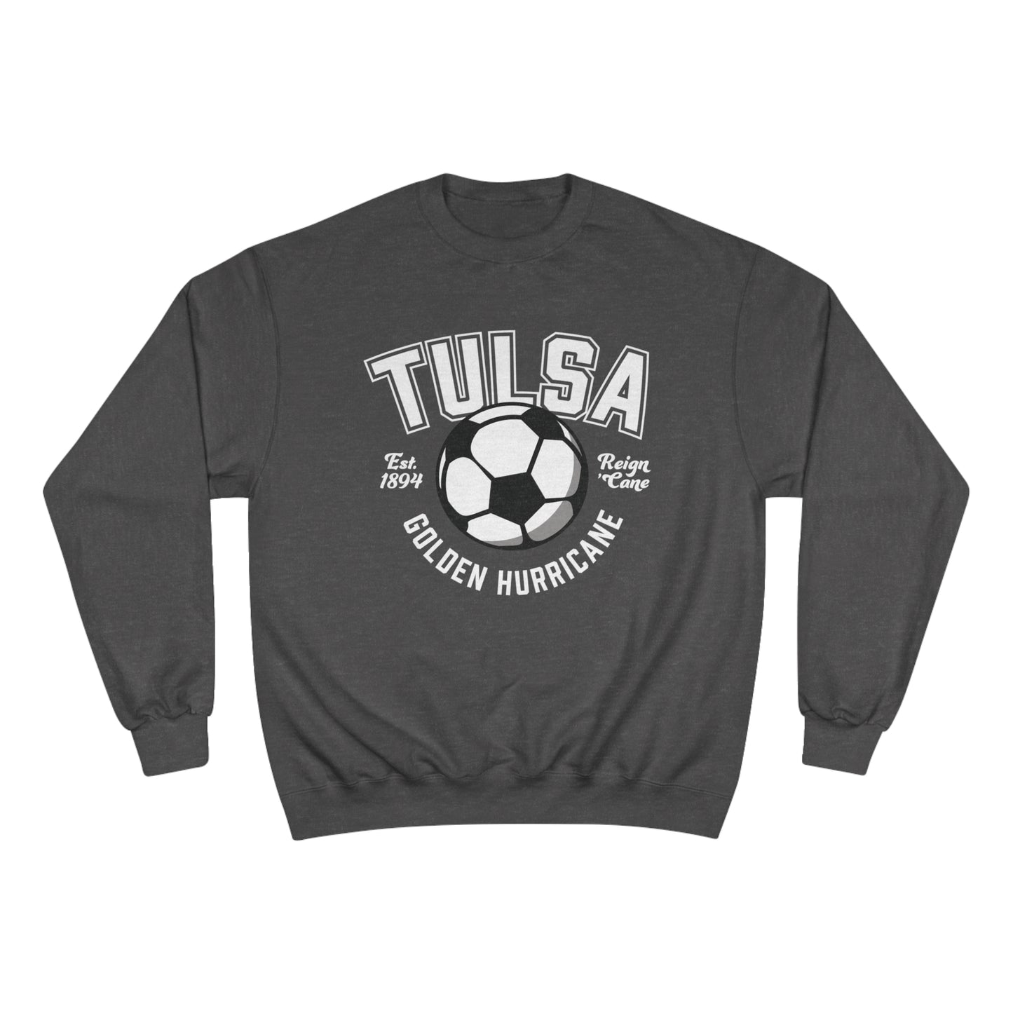 Tulsa Soccer Ball Vintage Crewneck